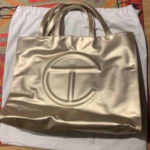 Telfar LARGE GOLD bag